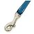 Hermès Guinzaglio per cane in pelle blu Jean Hermes Argento - vista 5