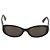 Gafas de sol Chanel negras, marrones y doradas con logo CC acolchado 5023 Castaño Negro Dorado - vista 2