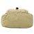 Borsa a tracolla in nylon beige con logo Prada - vista 5