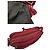 Borsa a tracolla incrociata logo Prada rosso scuro Bordò - vista 11