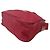 Borsa a tracolla incrociata logo Prada rosso scuro Bordò - vista 7