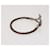 Hermès Bracelet Collier en Cuir HERMES 2Set Beige Auth bs21522  - vue 4