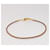 Hermès Bracelet Collier en Cuir HERMES 2Set Beige Auth bs21522  - vue 8