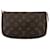 Louis Vuitton Pochette Accessoire Marrom Lona  ref.1986779