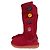 Ugg Australia Strickstiefel dunkelrot Bordeaux - Ansicht 3