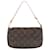 Louis Vuitton Pochette Accessoire Brown Cloth  ref.1986951