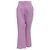 Pantalones Tani de algodón violeta Veronica Beard