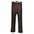 Autre Marque THE FRANKIE SHOP Trousers T.International S Polyester Brown  ref.1987236