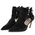 Botines DIOR T.EU 37 de ante Negro
