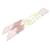Hermès Pink Les Voitures a Transformation Twilly Silk Scarf Cloth  ref.1987580