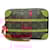 Bolsa Clutch Monogram Louis Vuitton Marrom Couro envernizado  ref.1987852