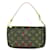 Pochete Monogram Louis Vuitton Marrom Couro envernizado  ref.1988051