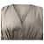 Blouse en satin à ourlet peplum Jason Wu en polyester gris - vue 2