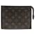 Pasta de Maquiagem Louis Vuitton Marrom Lona  ref.1988835