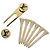 LOUIS VUITTON Golf Pin metal Oro LV Auth 110017 Dorado - vista 2