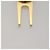 LOUIS VUITTON Golf Pin metal Oro LV Auth 110017 Dorado - vista 3