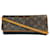 Pochette Twin GM Louis Vuitton Marrom Lona  ref.1989438