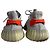 Baskets Yeezy x Adidas Boost 350 V2 Tail Light en polyester gris - vue 3