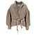 Giacca trapuntata con cintura Isabel Marant Étoile in cotone marrone