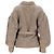 Giacca trapuntata con cintura Isabel Marant Étoile in cotone marrone - vista 3
