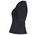 Top peplum a maniche corte Boss di Hugo Boss in lana nera Nero - vista 2