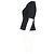 Top peplum a maniche corte Boss di Hugo Boss in lana nera Nero - vista 5