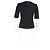 Top peplum a maniche corte Boss di Hugo Boss in lana nera Nero - vista 6