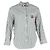 Camicia a righe Maje in cotone bianco e verde