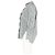 Camicia a righe Maje in cotone bianco e verde - vista 5