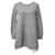 Sacai Luck Sweater Dress in Grey Cotton  ref.1989752