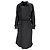 Abrigo trench midi con cinturón Isabel Marant en nylon negro