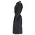 Abrigo trench midi con cinturón Isabel Marant en nylon negro - vista 8