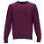 Tom Ford Rundhalspullover aus violettem Baumwoll Lila