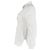 Camicia a maniche lunghe arricciata Ganni in cotone bianco Crudo - vista 2