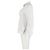 Camicia a maniche lunghe arricciata Ganni in cotone bianco Crudo - vista 5