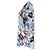 City Camicia Balenciaga All Over Cities in seta multicolore - vista 2