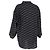 Camicia a maniche lunghe BB Logo Balenciaga in seta nera Nero - vista 3
