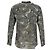 Camicia a maniche lunghe con stampa camouflage Tom Ford in viscosa khaki Verde Cachi - vista 8