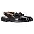 Mocassini Slingback Thom Browne in pelle nera - vista 4
