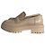Mocassini Chunky Gianvito Rossi in pelle nuda Marrone Carne - vista 4