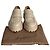 Mocassini Chunky Gianvito Rossi in pelle nuda Marrone Carne - vista 5