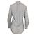 Camicia a maniche lunghe a righe con patch logo Dsquared2 in cotone blu e bianco Blu chiaro - vista 5