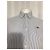 Camicia a maniche lunghe a righe con patch logo Dsquared2 in cotone blu e bianco Blu chiaro - vista 9