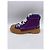 JW ANDERSON Baskets T.EU 38 Cuir Violet - vue 2