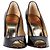 Décolleté Peep-Toe Dolce & Gabbana in pelle verniciata nera - vista 3