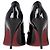 Décolleté Peep-Toe Dolce & Gabbana in pelle verniciata nera - vista 6