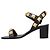Valentino Garavani Valentino Roman Stud Sandalen Schwarz - Ansicht 4