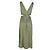 Maje Rune Cut-Out Kleid aus grünem Polyester - Ansicht 3