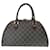 Louis Vuitton Damier Ebene Ribera MM Handbag Brown Cloth  ref.1990237