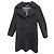 Abrigo CAROLL negro de lana y cachemira Talla 40